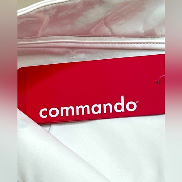 Commando High Shine Faux Patent Leather Women’s , White, Size Small, NWT - Picture 6 of 16